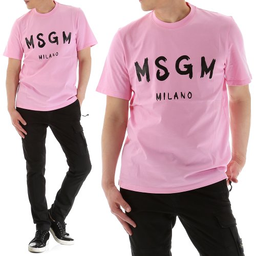 [M사이즈특가] MSGM 19SS 2640MM97 핑크 티셔츠톰브라운,몽클레어