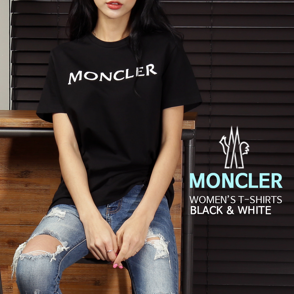 [구템즈] 몽클레어 8051250 여성 로고 티셔츠 2종톰브라운,몽클레어