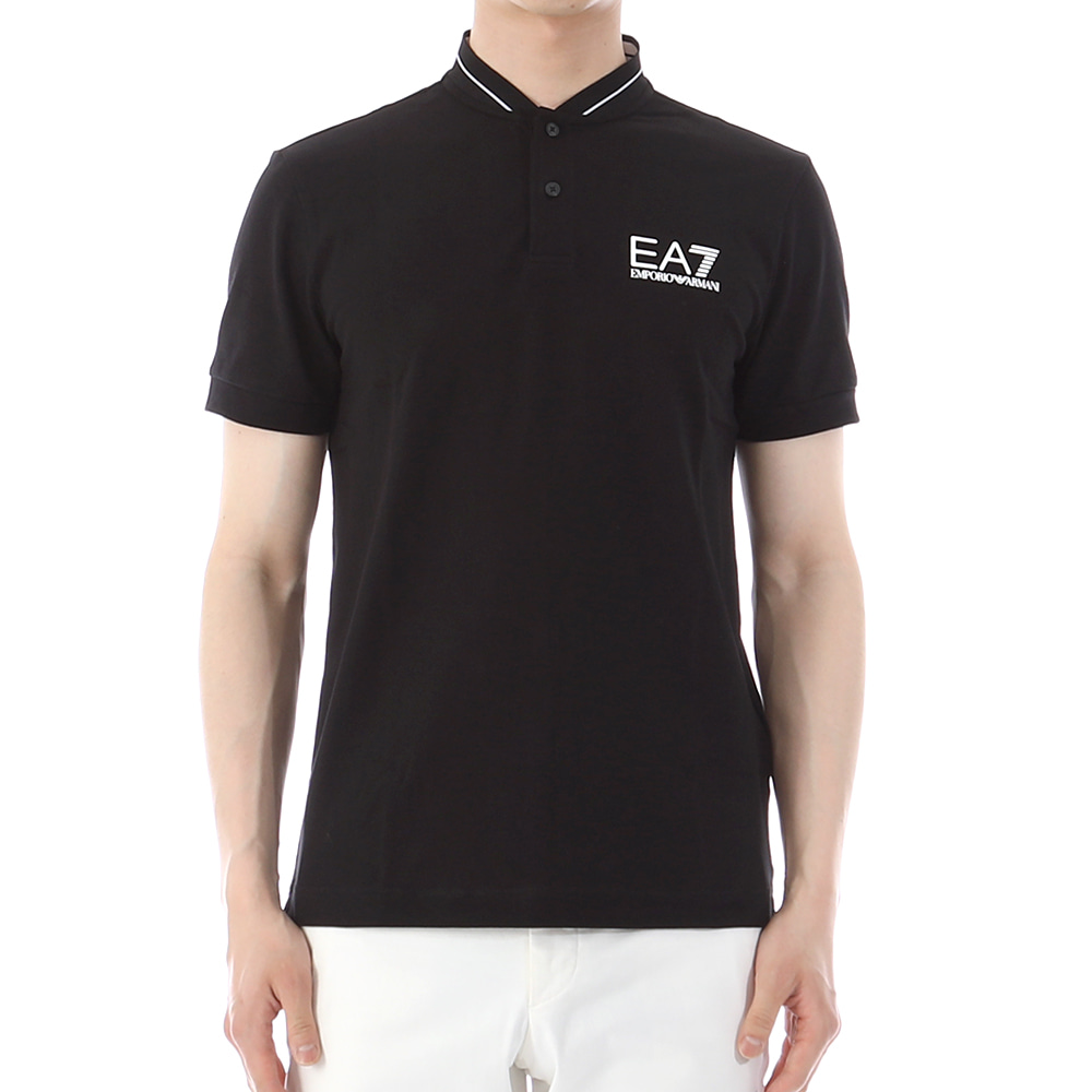 아르마니 EA7 엠포리오 로고 폴로 반팔 티셔츠 3RPF18 1200톰브라운,몽클레어