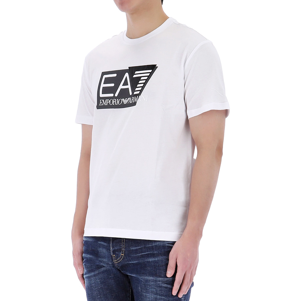24SS 아르마니 EA7 레귤러 핏 티셔츠 3DPT81 1100톰브라운,몽클레어