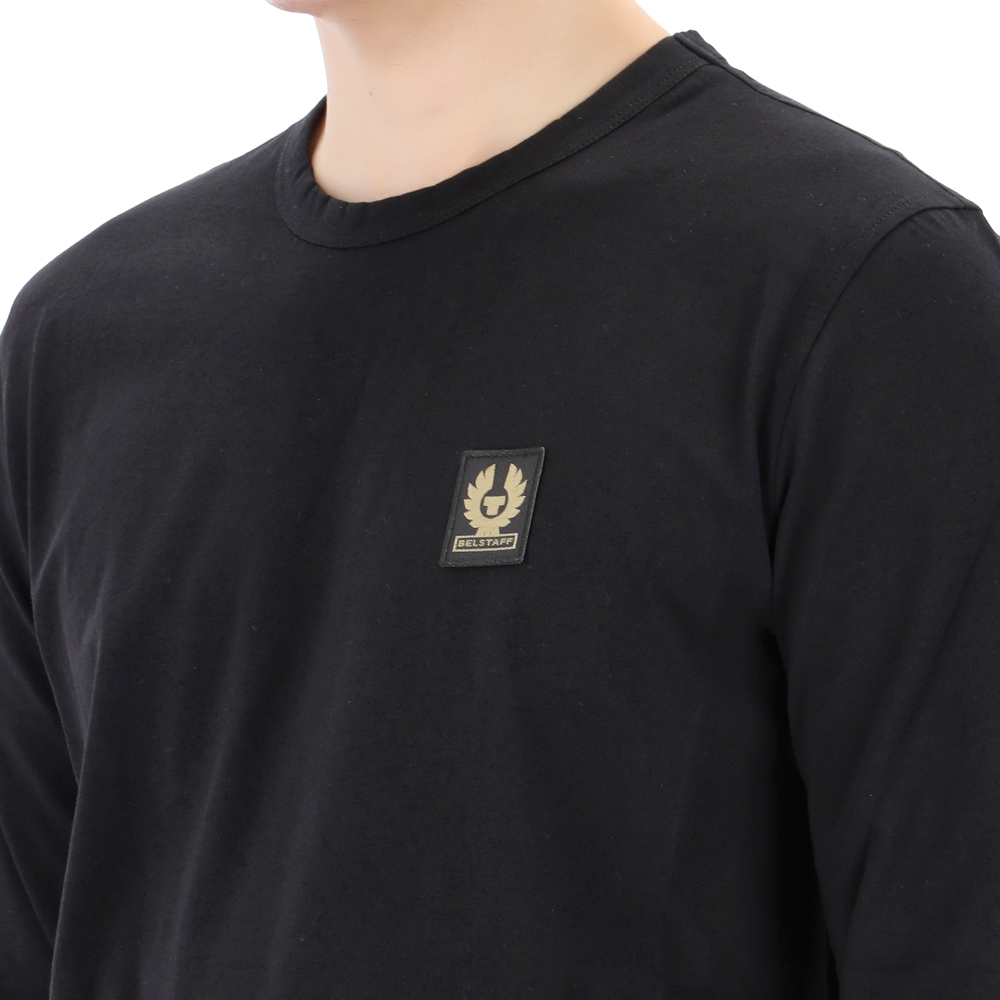 24SS 벨스타프 롱 슬리브 티셔츠 100054 BLACK톰브라운,몽클레어