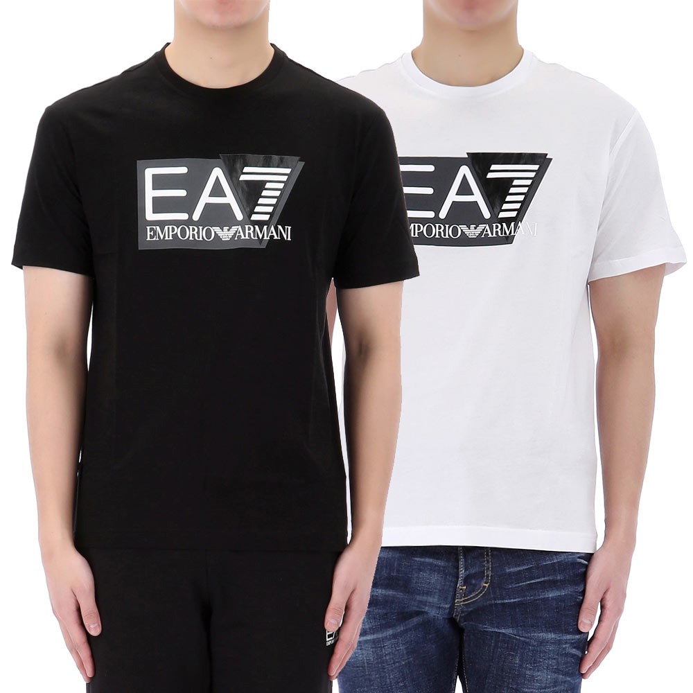 24SS 아르마니 EA7 레귤러 핏 티셔츠 2종 3DPT81 PJM9Z톰브라운,몽클레어